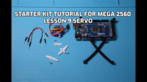 arduino mega servo motor|STARTER KIT TUTORIAL FOR MEGA 2560, Lesson 9 Servo.